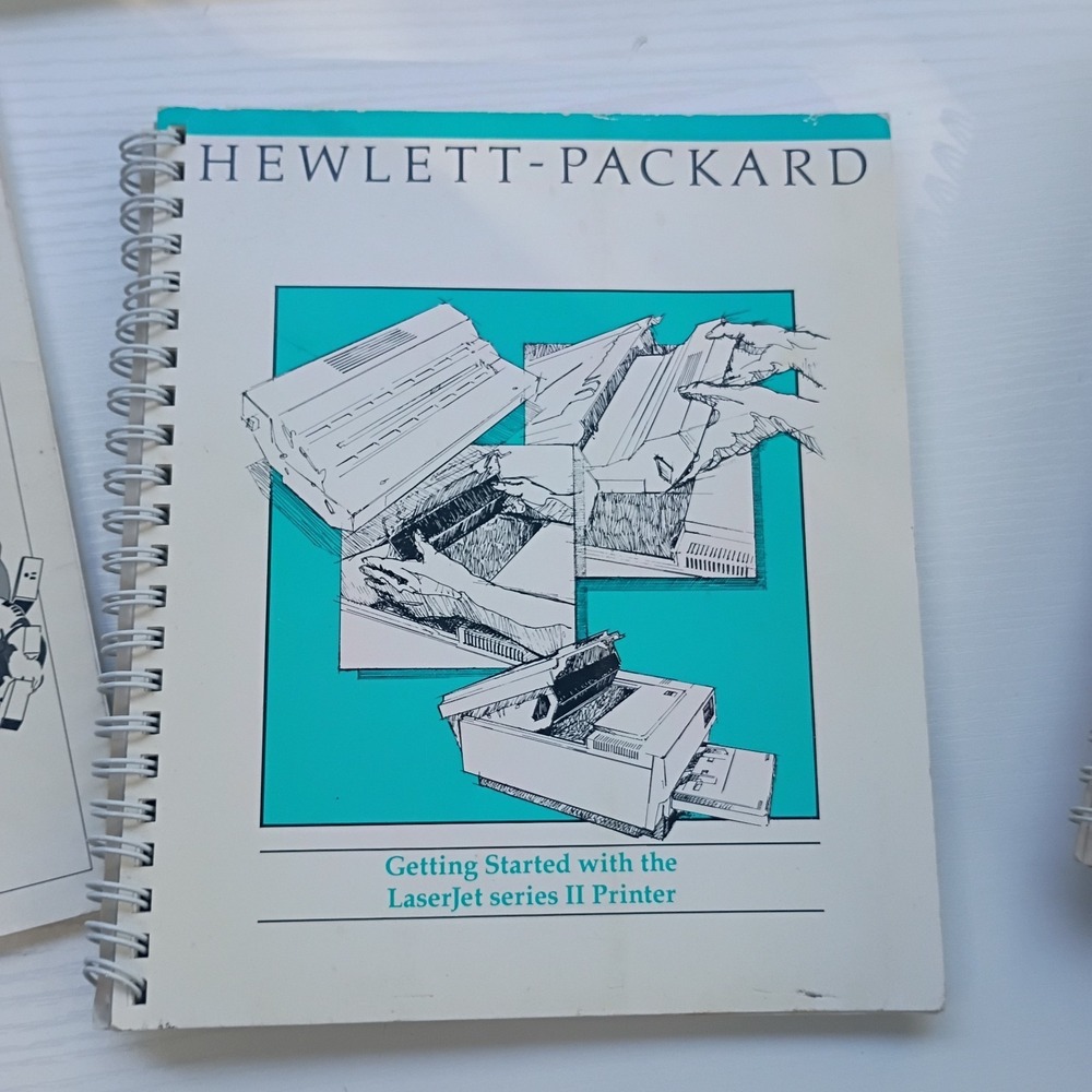 Lot Of 8 Vtg Computer Printer Software Books Clipart Microsoft Printmaster PFS - Picture 9 of 15
